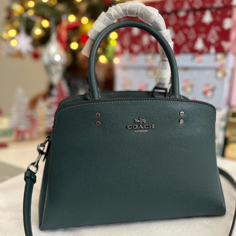 ‼️SOLD‼️COACH MINI LILLIE CARRYALL - Picture 1 of 10